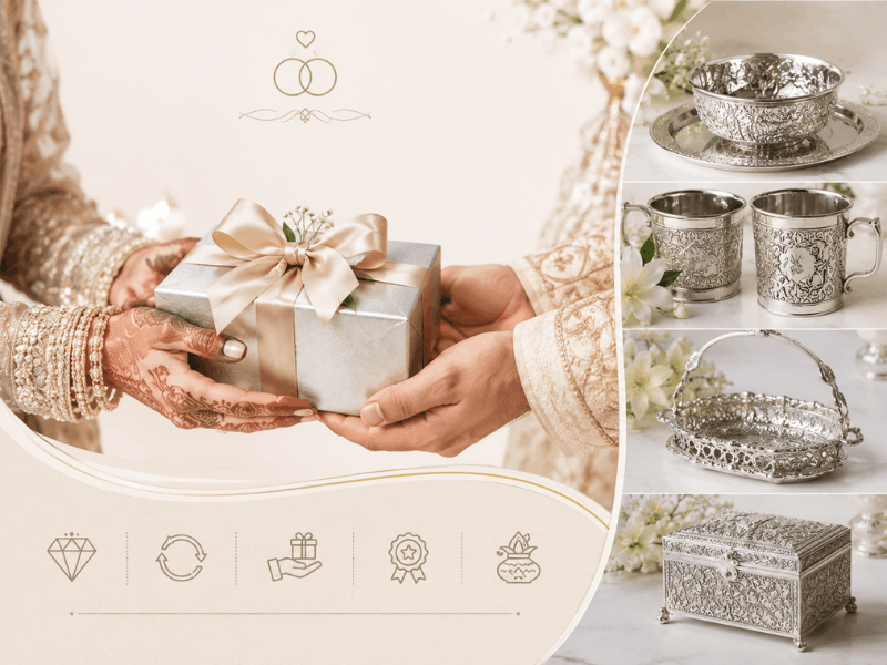 Benefits of Giving Silver Wedding Gifts