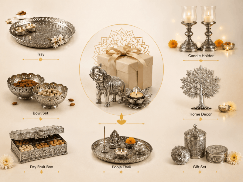 German Silver Gift Ideas for Diwali