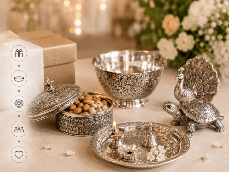 German Silver Wedding Gifts ideas for Guests