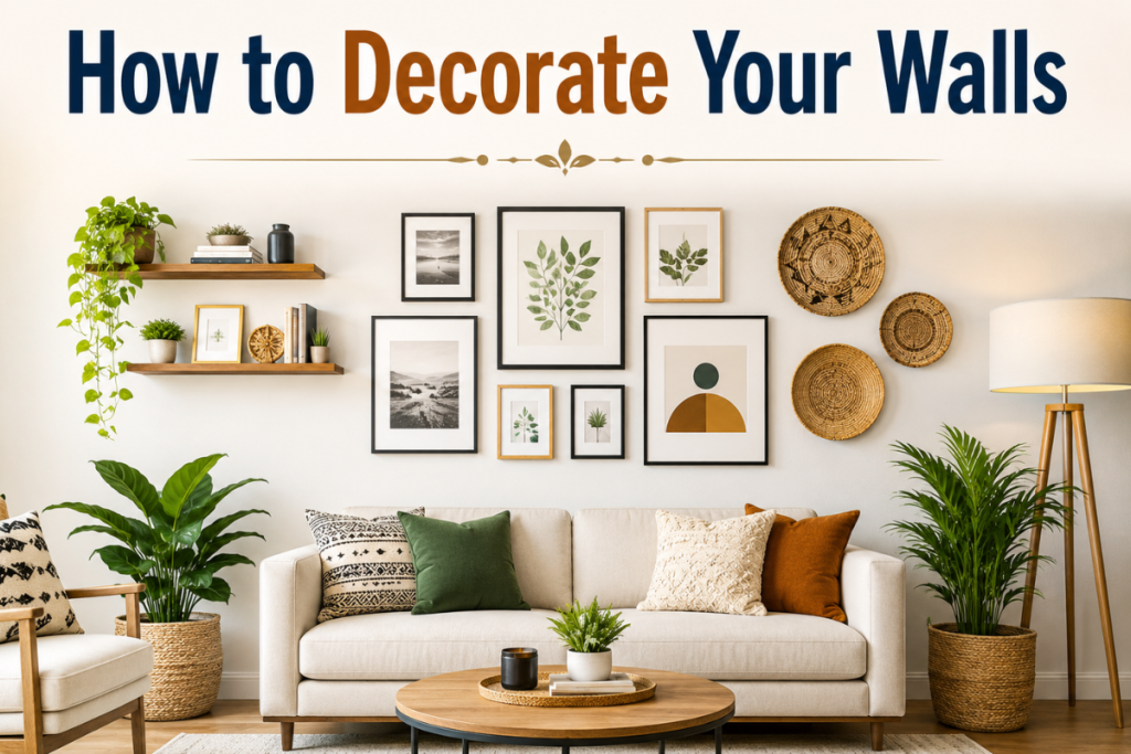 How to Decorate Your Walls