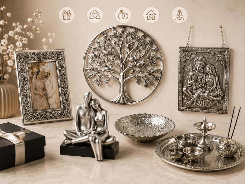 Some wedding gifts made from German silver couples will love.