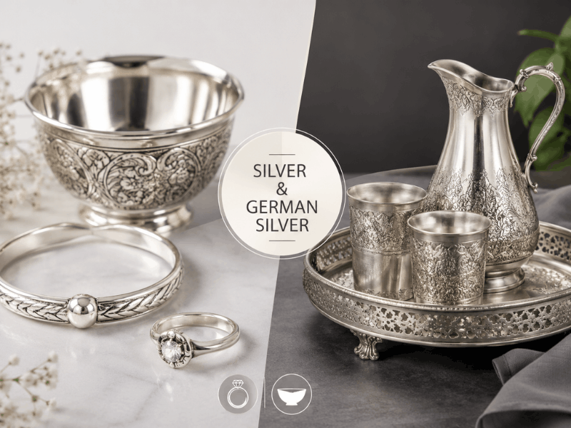 What Silver and German silver are use For